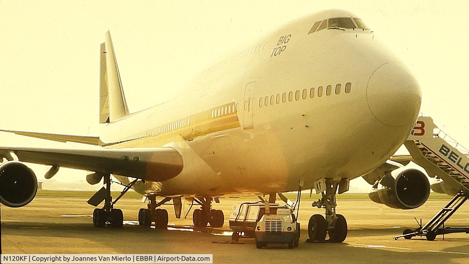 N120KF, 1984 Boeing 747-312 C/N 23031, ex-slide