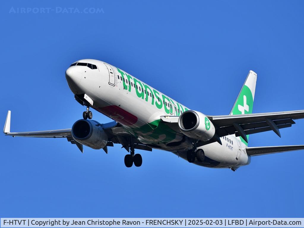 F-HTVT, 2012 Boeing 737-86J C/N 37767, Marrakesh (RAK)	Bordeaux (BOD)	TO3187
