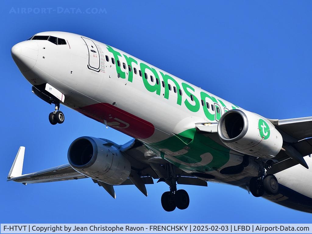 F-HTVT, 2012 Boeing 737-86J C/N 37767, Marrakesh (RAK)	Bordeaux (BOD)	TO3187
