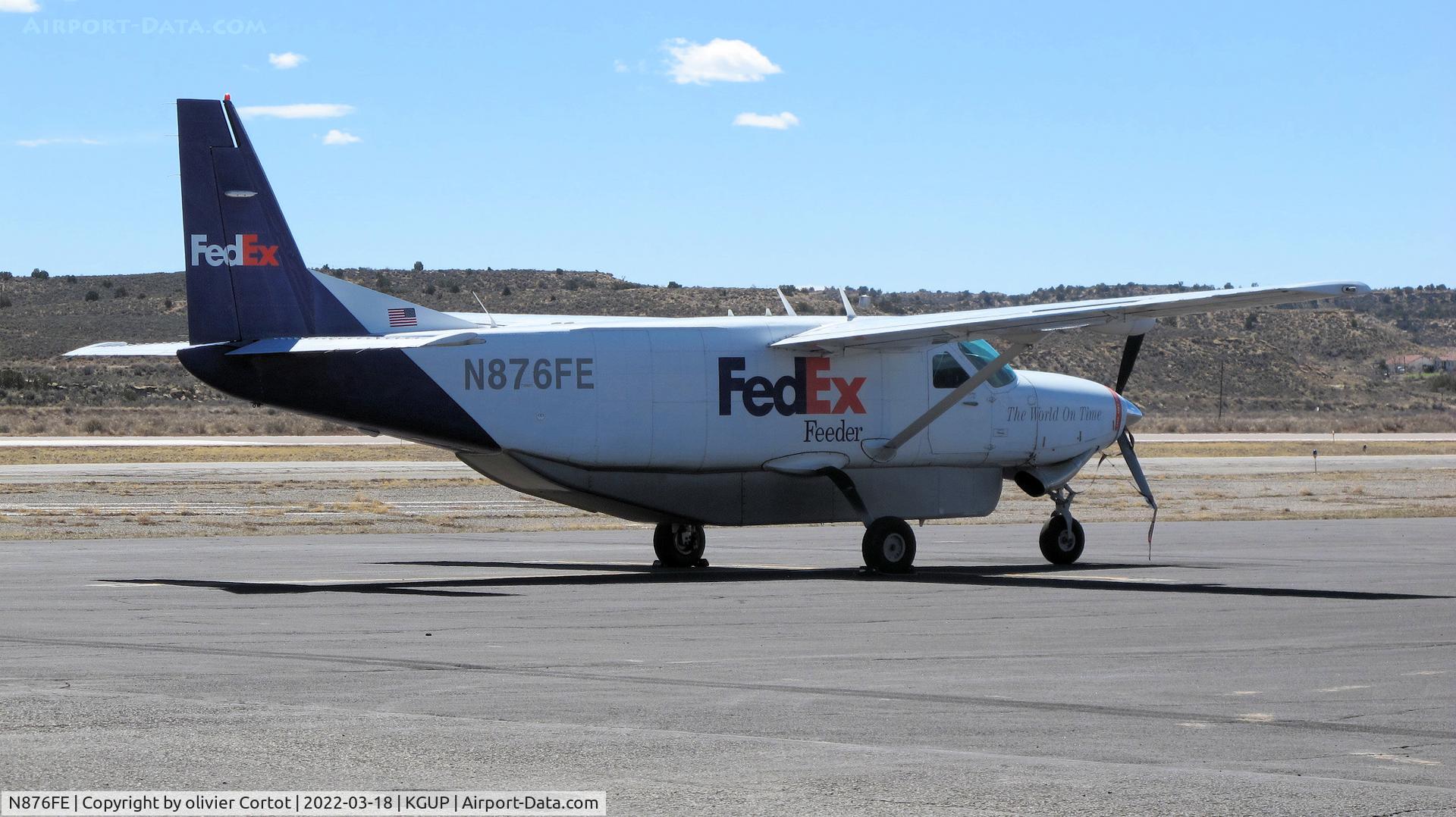 N876FE, 1990 Cessna 208B Super Cargomaster C/N 208B0207, march 2022