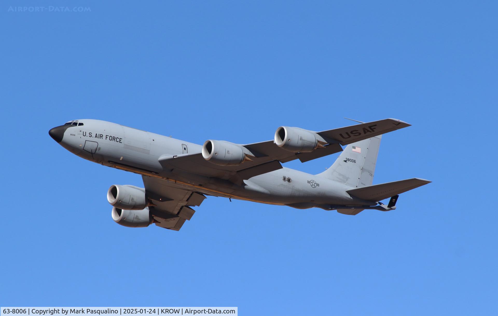 63-8006, 1963 Boeing KC-135R Stratotanker C/N 18623, Boeing KC-135R Stratotanker