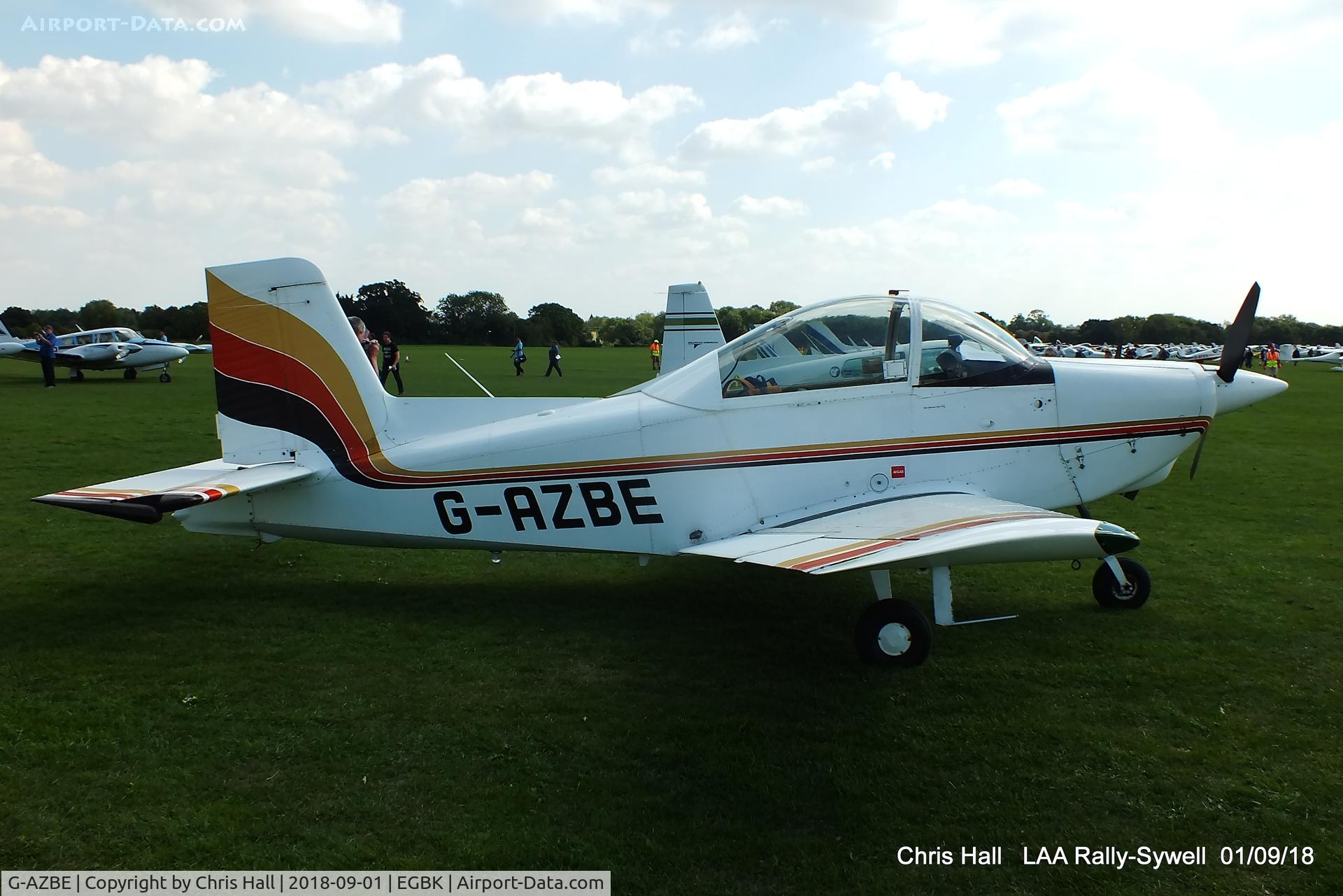 G-AZBE, 1971 AESL Glos-Airtourer Super 150/T5 C/N A535, 2018 LAA Rally, Sywell