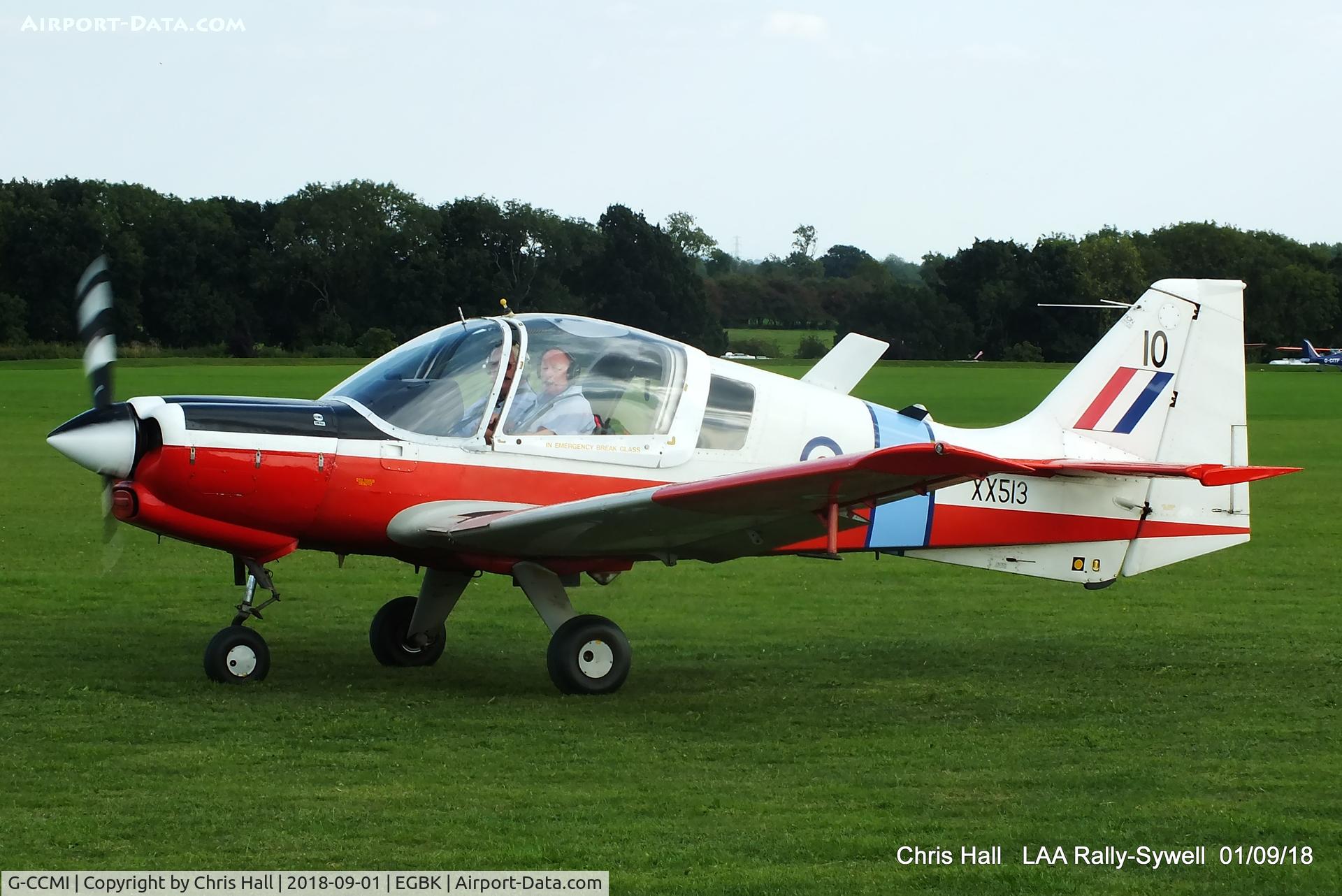 G-CCMI, 1973 Scottish Aviation Bulldog T.1 C/N BH120/199, 2018 LAA Rally, Sywell
