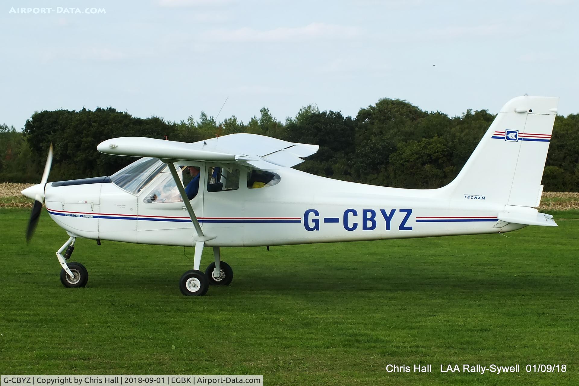 G-CBYZ, 2003 Tecnam P-92EA Echo Super C/N PFA 318A-13984, 2018 LAA Rally, Sywell