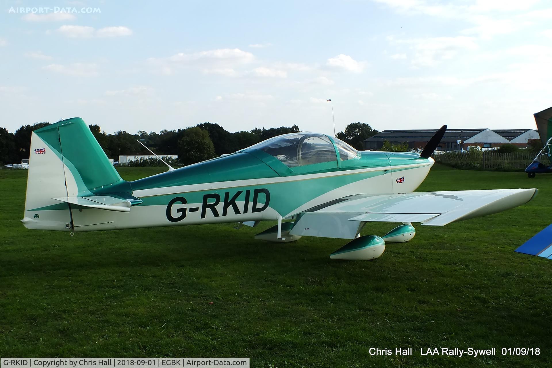 G-RKID, 2001 Vans RV-6A C/N 22586, 2018 LAA Rally, Sywell