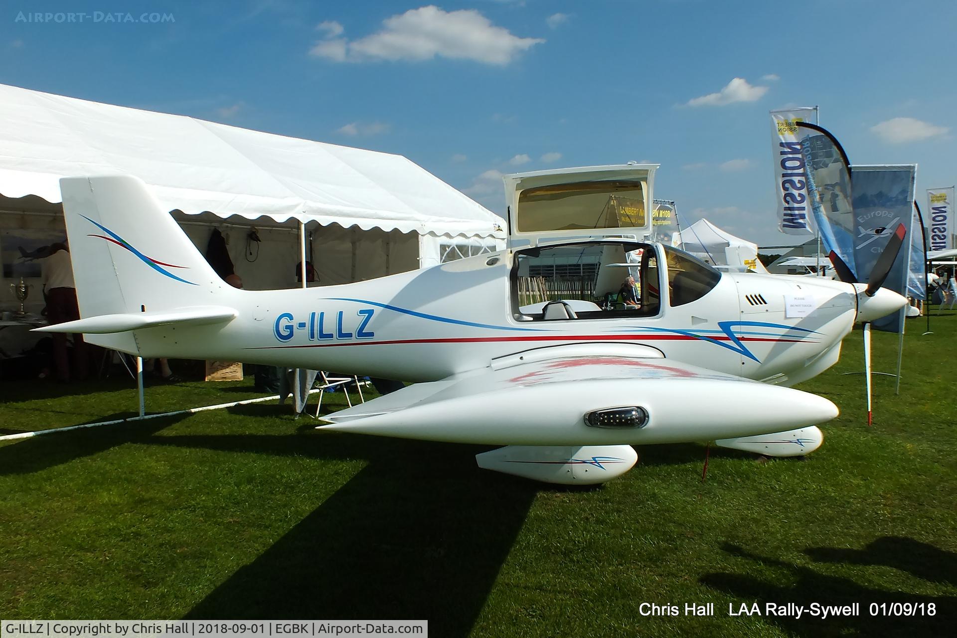 G-ILLZ, 2015 Europa XS Tri Gear C/N PFA247-13550, 2018 LAA Rally, Sywell