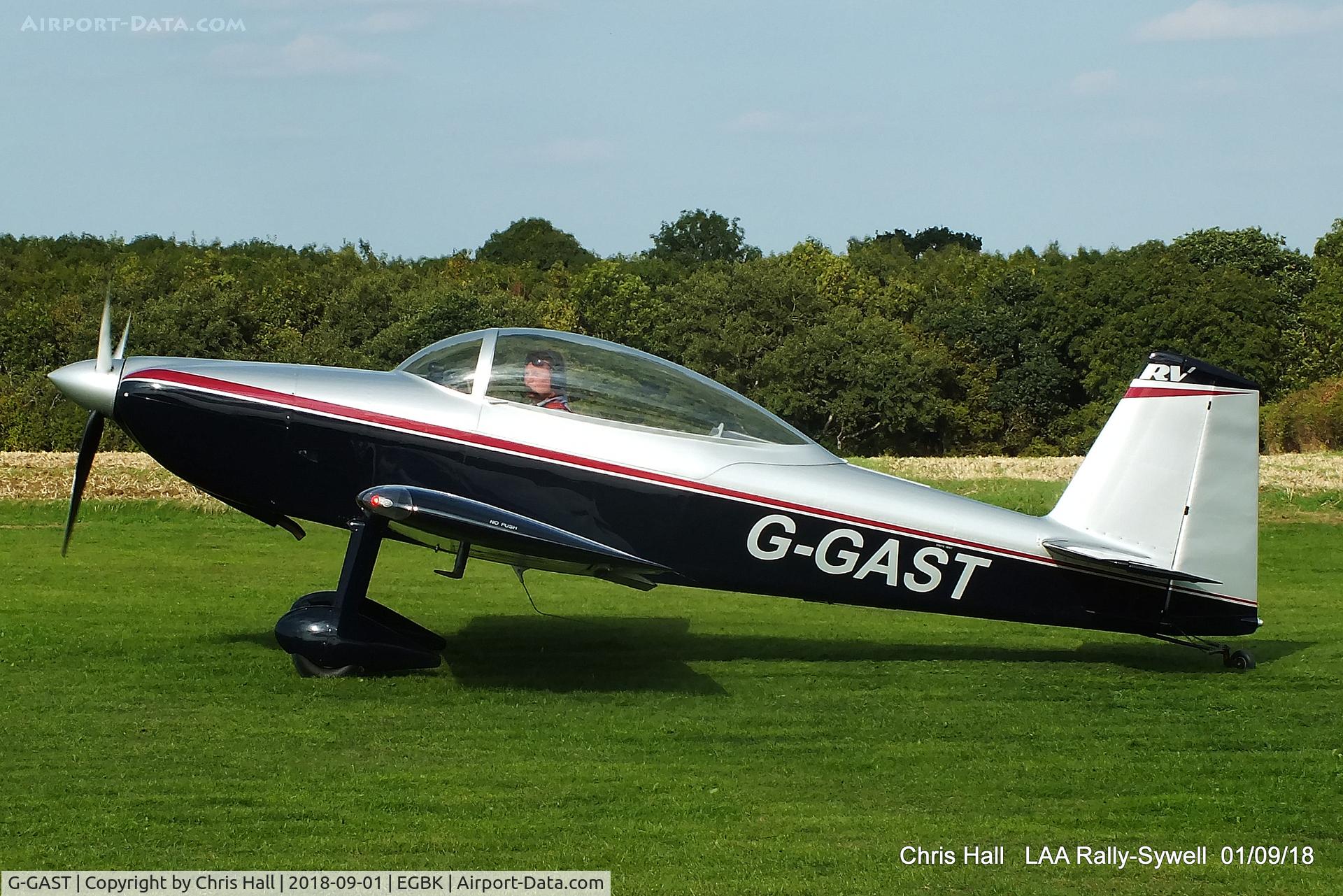 G-GAST, Vans RV-8 C/N PFA 303-14732, 2018 LAA Rally, Sywell