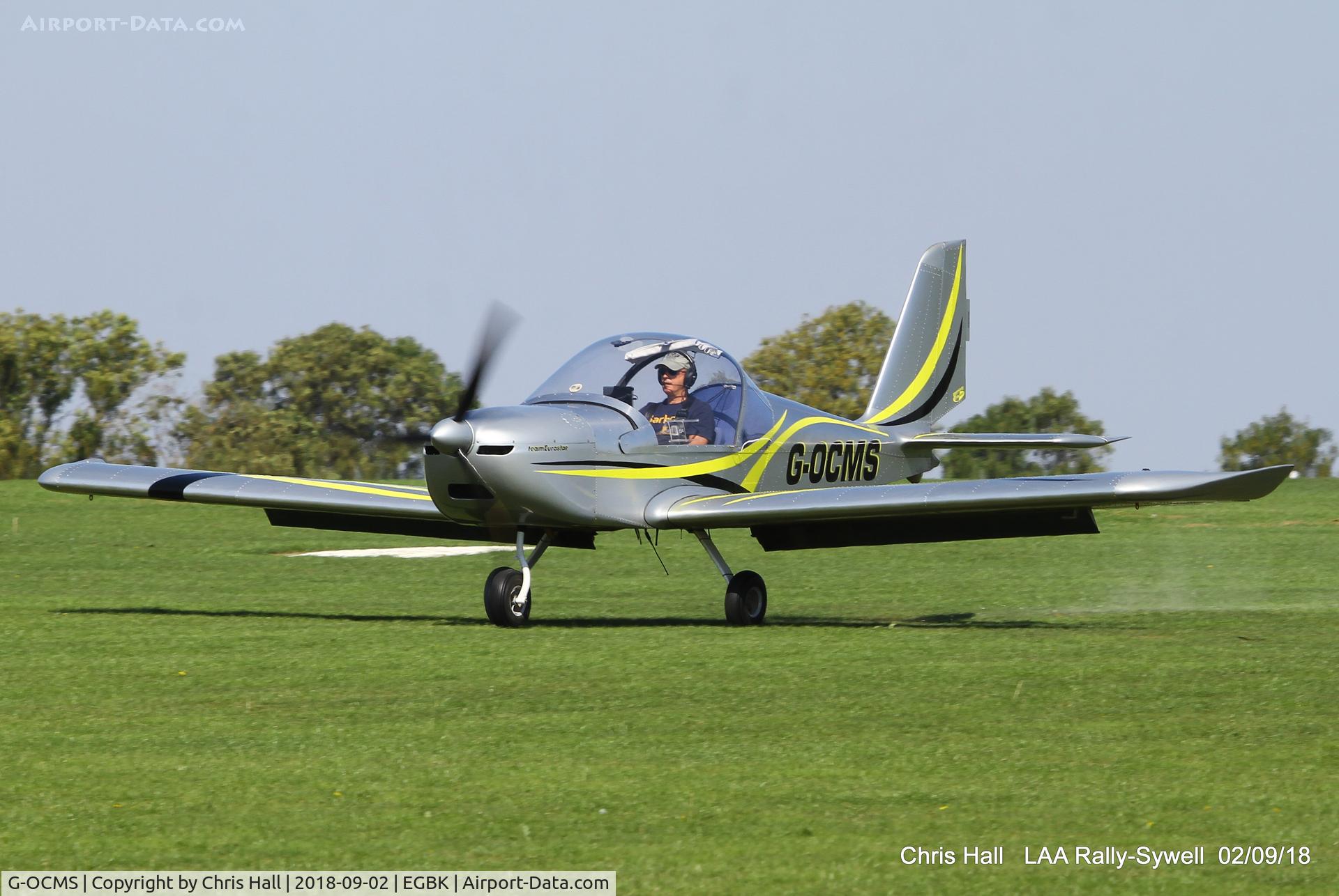 G-OCMS, 2010 Cosmik EV-97 TeamEurostar UK C/N 3718, 2018 LAA Rally, Sywell