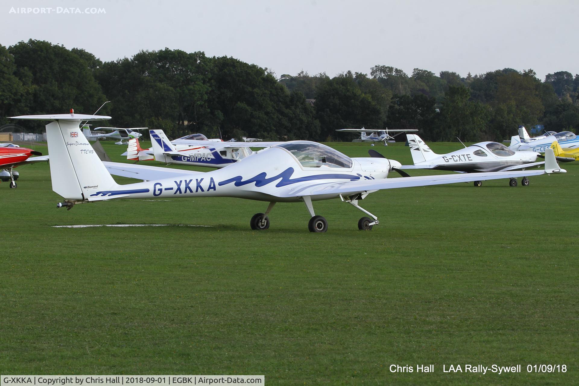 G-XKKA, 2000 Diamond HK-36TTC Super Dimona C/N 36677, 2018 LAA Rally, Sywell