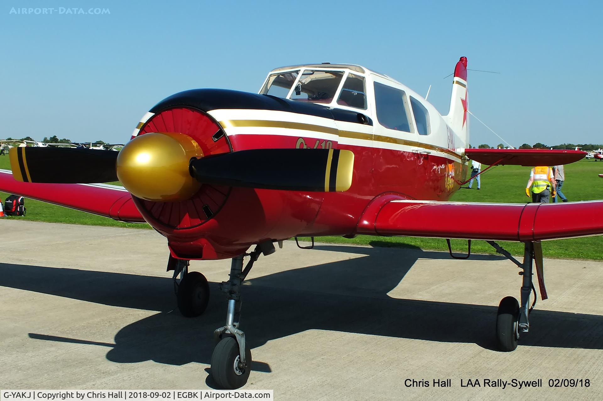 G-YAKJ, 1993 Yakovlev Yak-18T C/N 12055, 2018 LAA Rally, Sywell