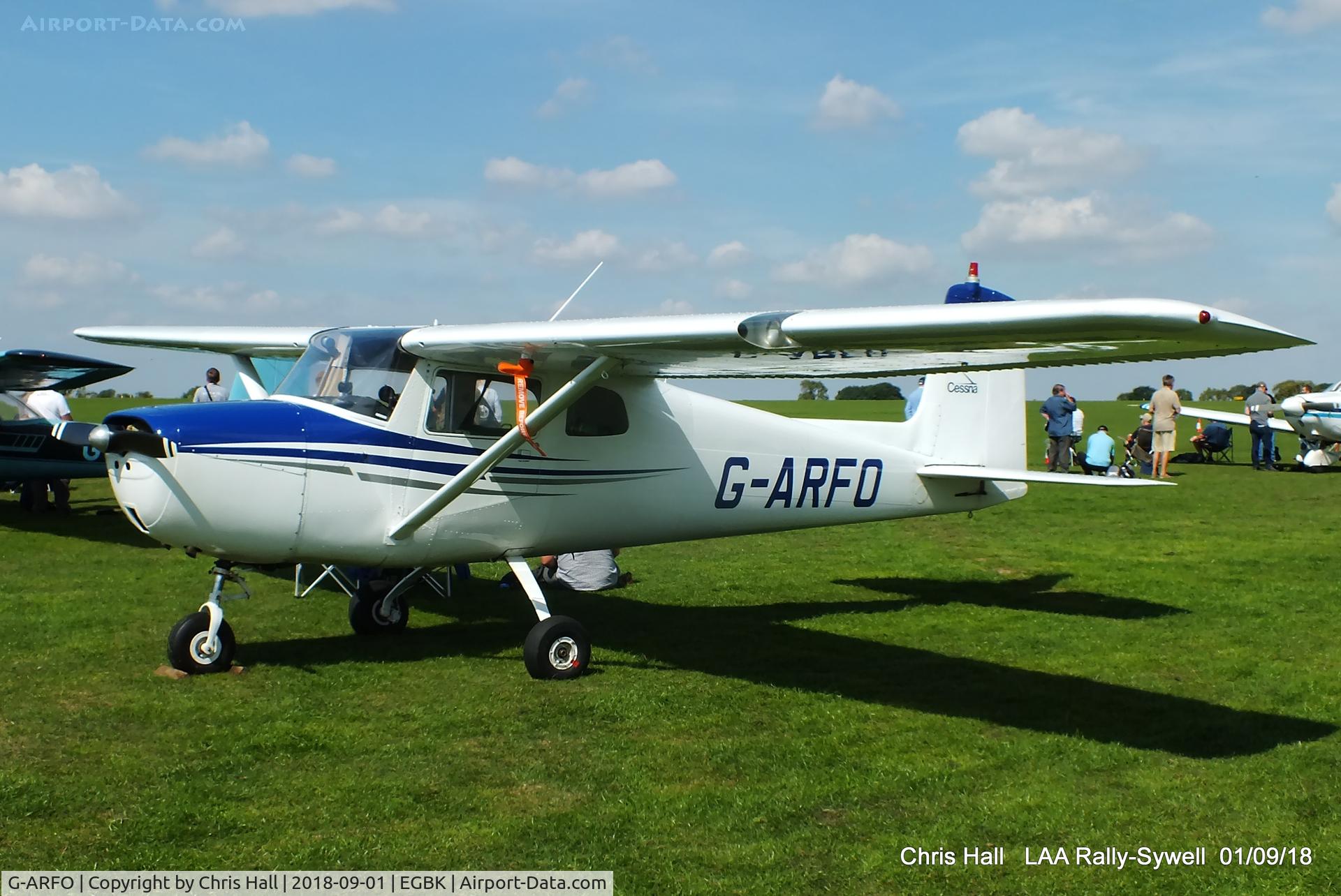 G-ARFO, 1961 Cessna 150A C/N 15059174, 2018 LAA Rally, Sywell