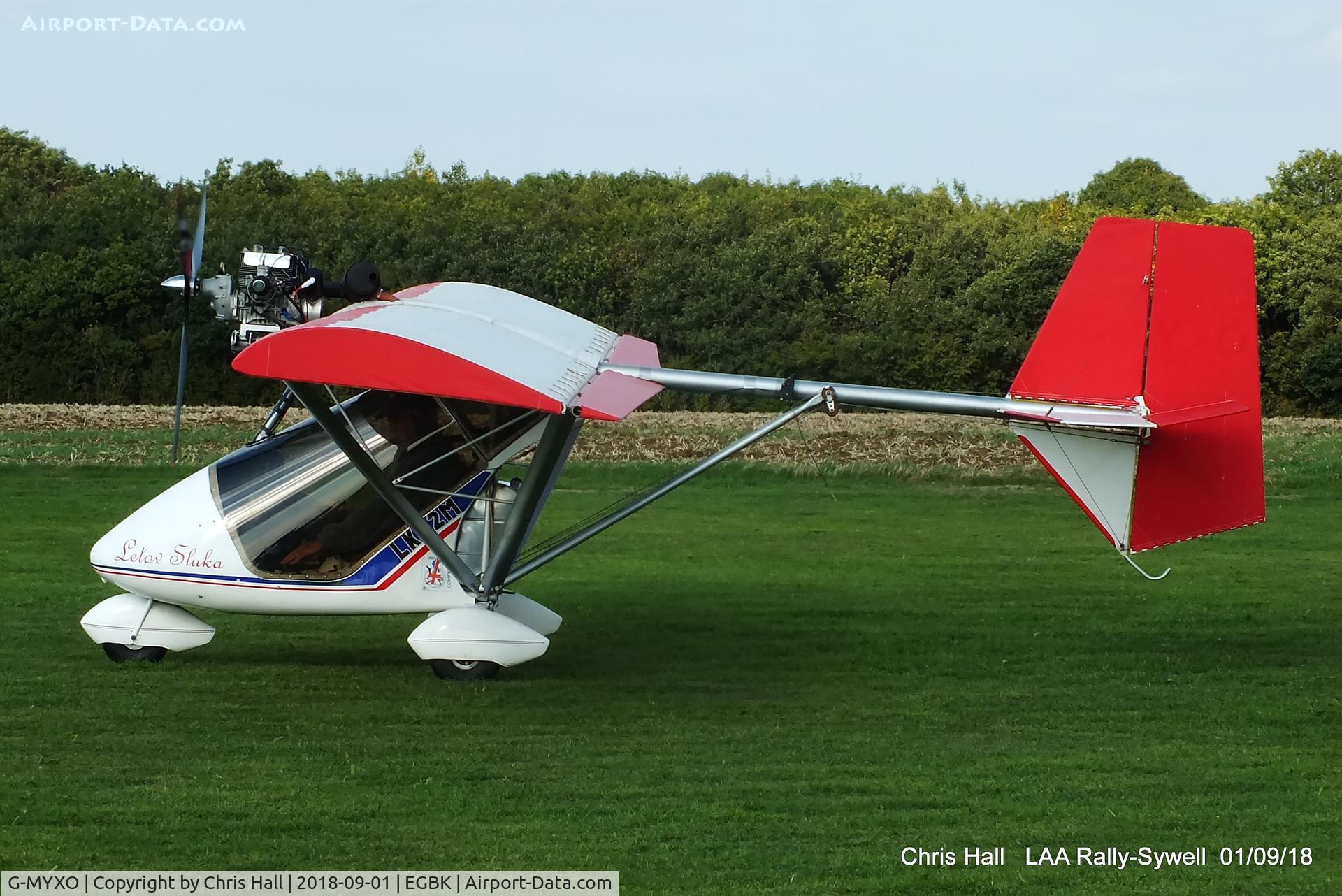 G-MYXO, 1995 Letov LK-2M Sluka C/N PFA 263-12873, 2018 LAA Rally, Sywell