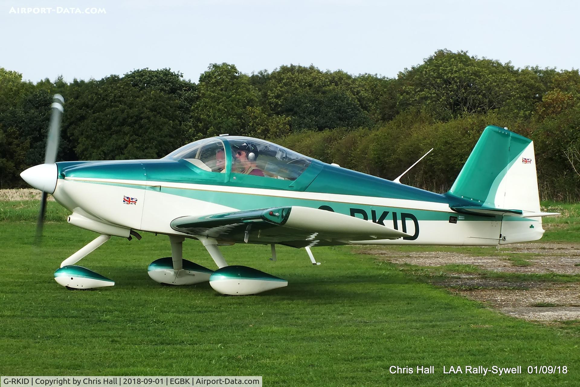 G-RKID, 2001 Vans RV-6A C/N 22586, 2018 LAA Rally, Sywell