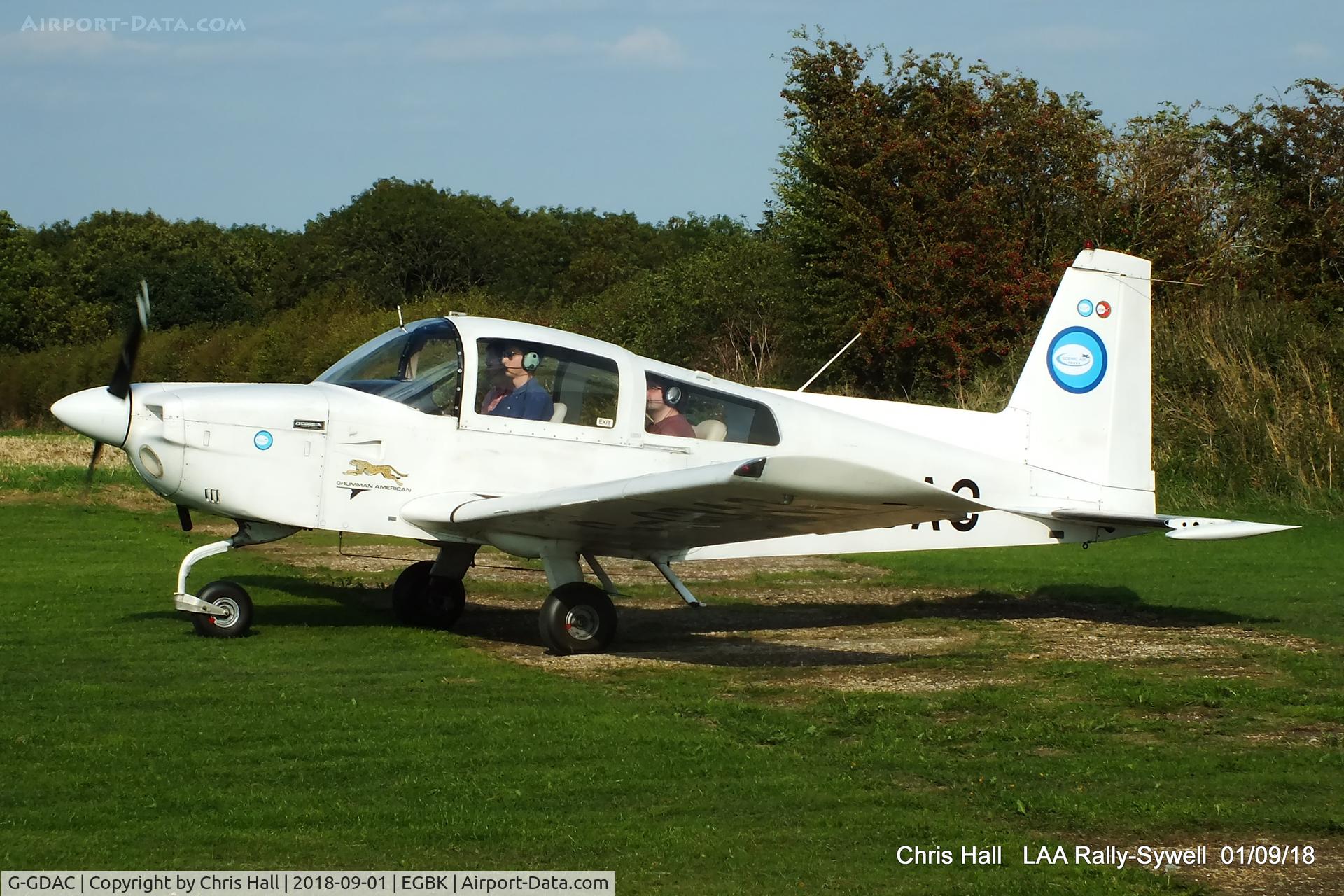 G-GDAC, 1976 Grumman American AA-5A Cheetah C/N AA5A-0347, 2018 LAA Rally, Sywell