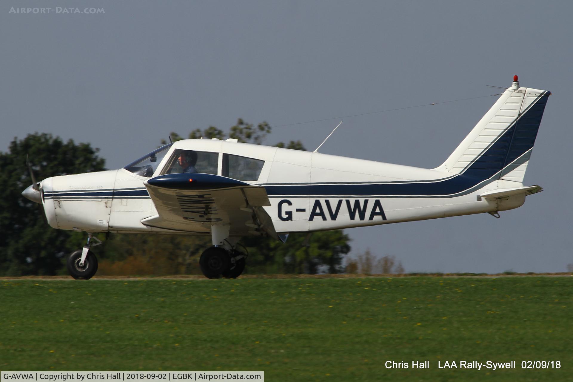 G-AVWA, 1967 Piper PA-28-140 Cherokee C/N 28-23660, 2018 LAA Rally, Sywell