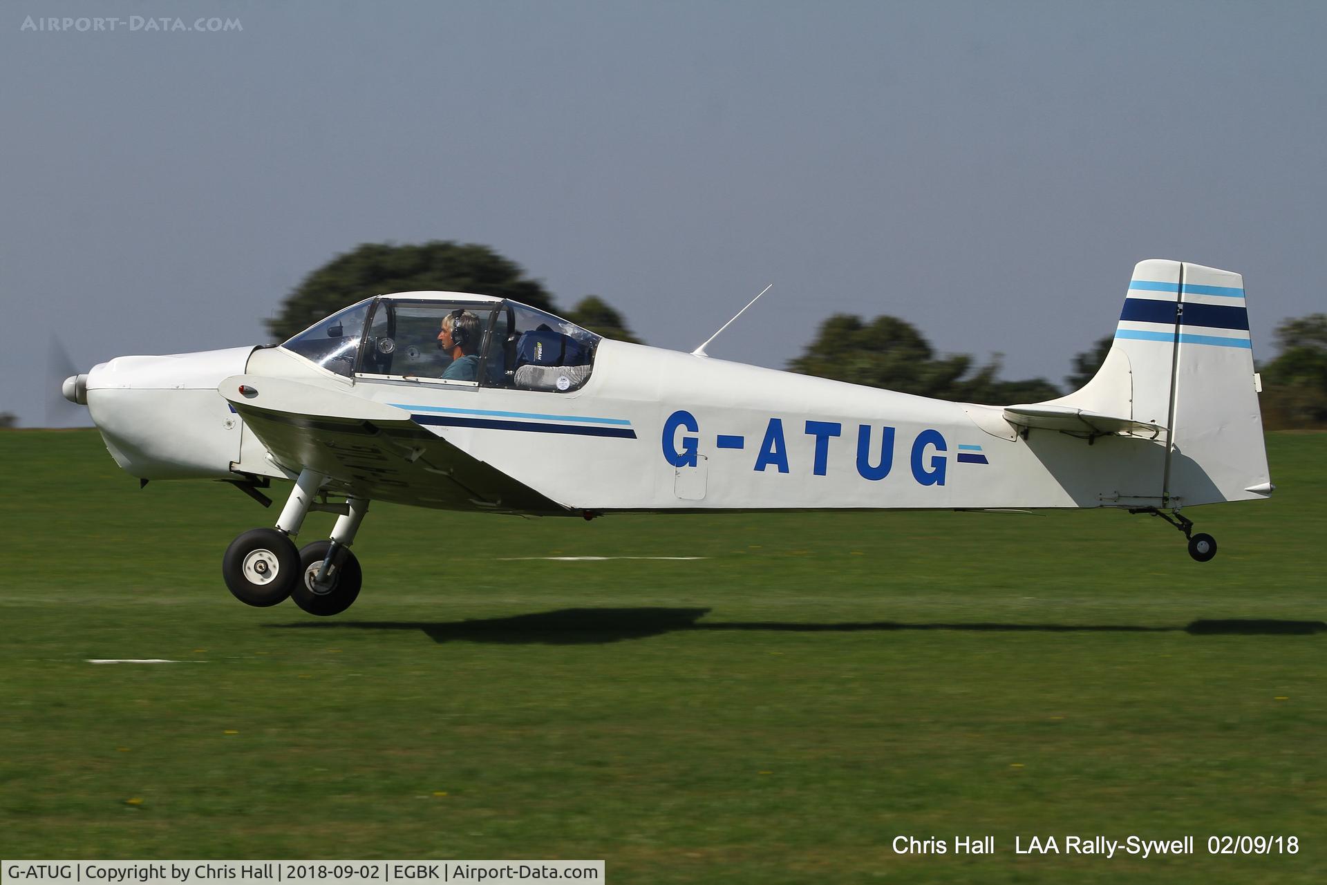 G-ATUG, 1966 Rollason Druine D-62B Condor C/N RAE/614, 2018 LAA Rally, Sywell