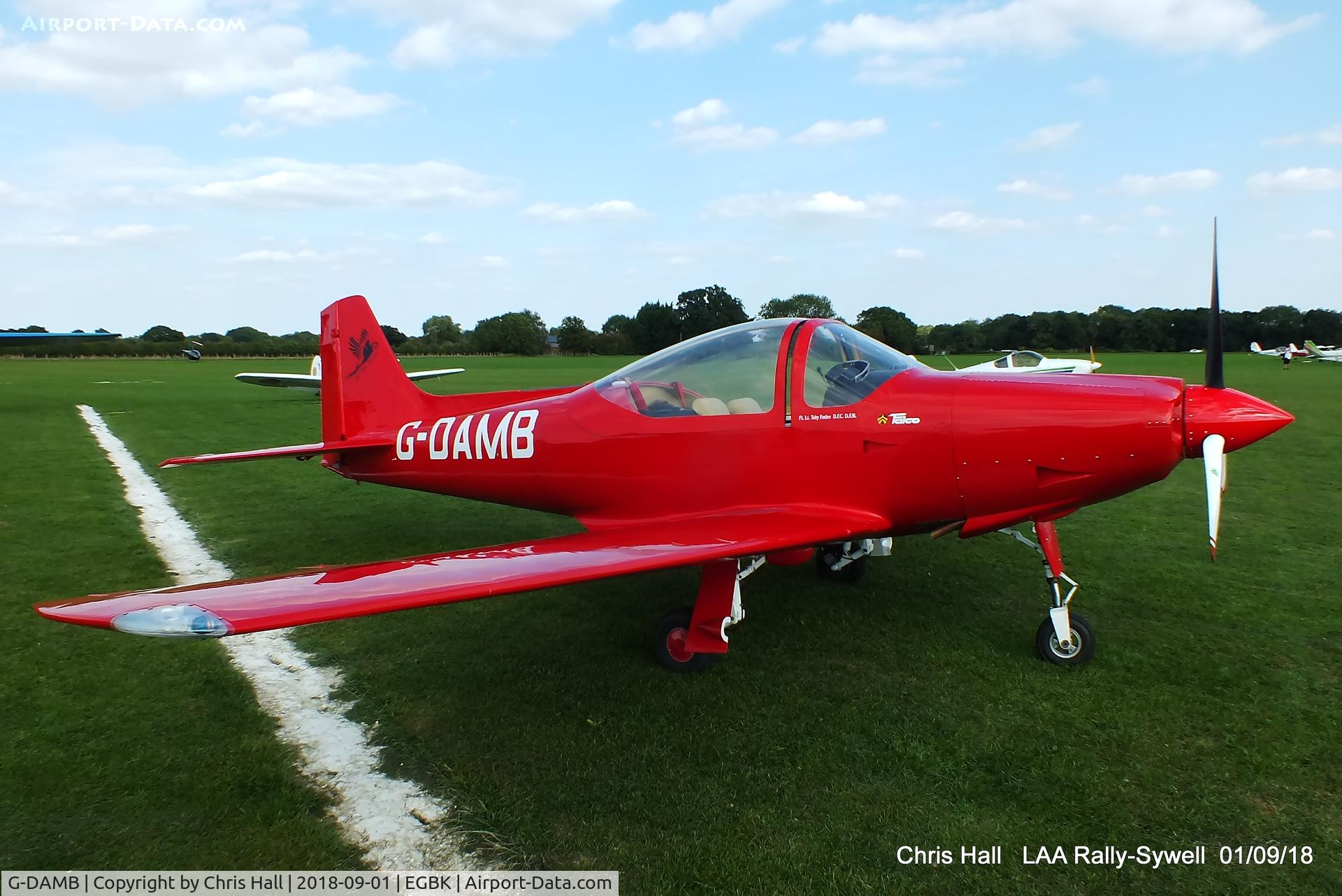 G-DAMB, 2007 Sequoia F-8L Falco C/N PFA 100-12153, 2018 LAA Rally, Sywell