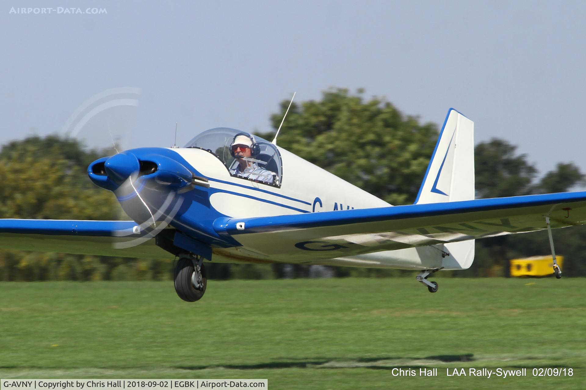 G-AVNY, 1967 Sportavia-Putzer Fournier RF-4D C/N 4029, 2018 LAA Rally, Sywell