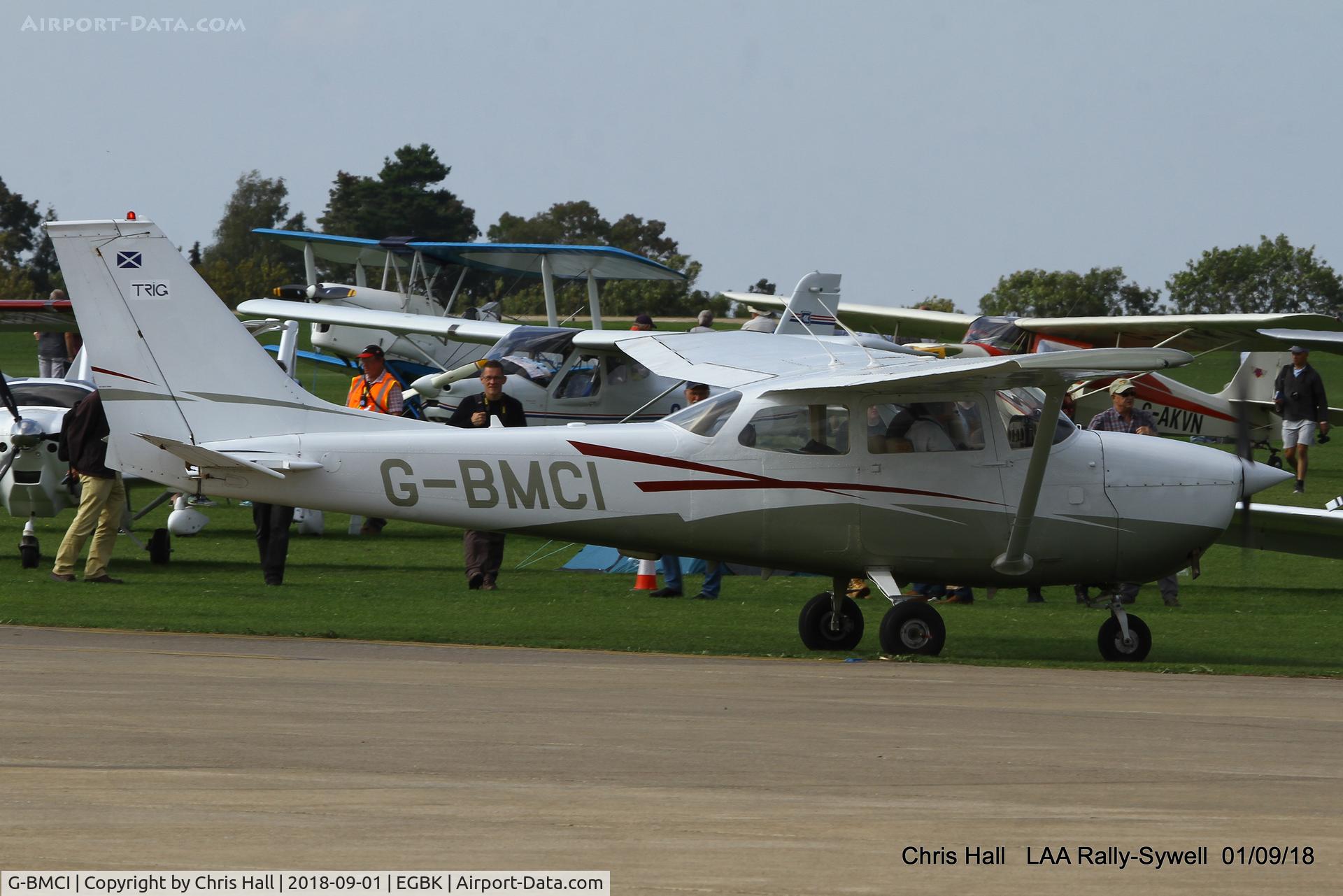 G-BMCI, 1969 Reims F172H Skyhawk C/N 0683, 2018 LAA Rally, Sywell