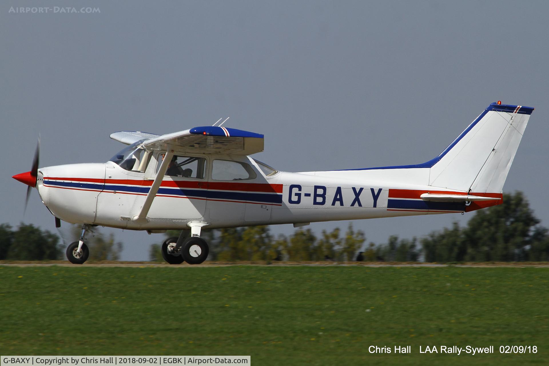 G-BAXY, 1972 Reims F172M ll Skyhawk C/N 0905, 2018 LAA Rally, Sywell