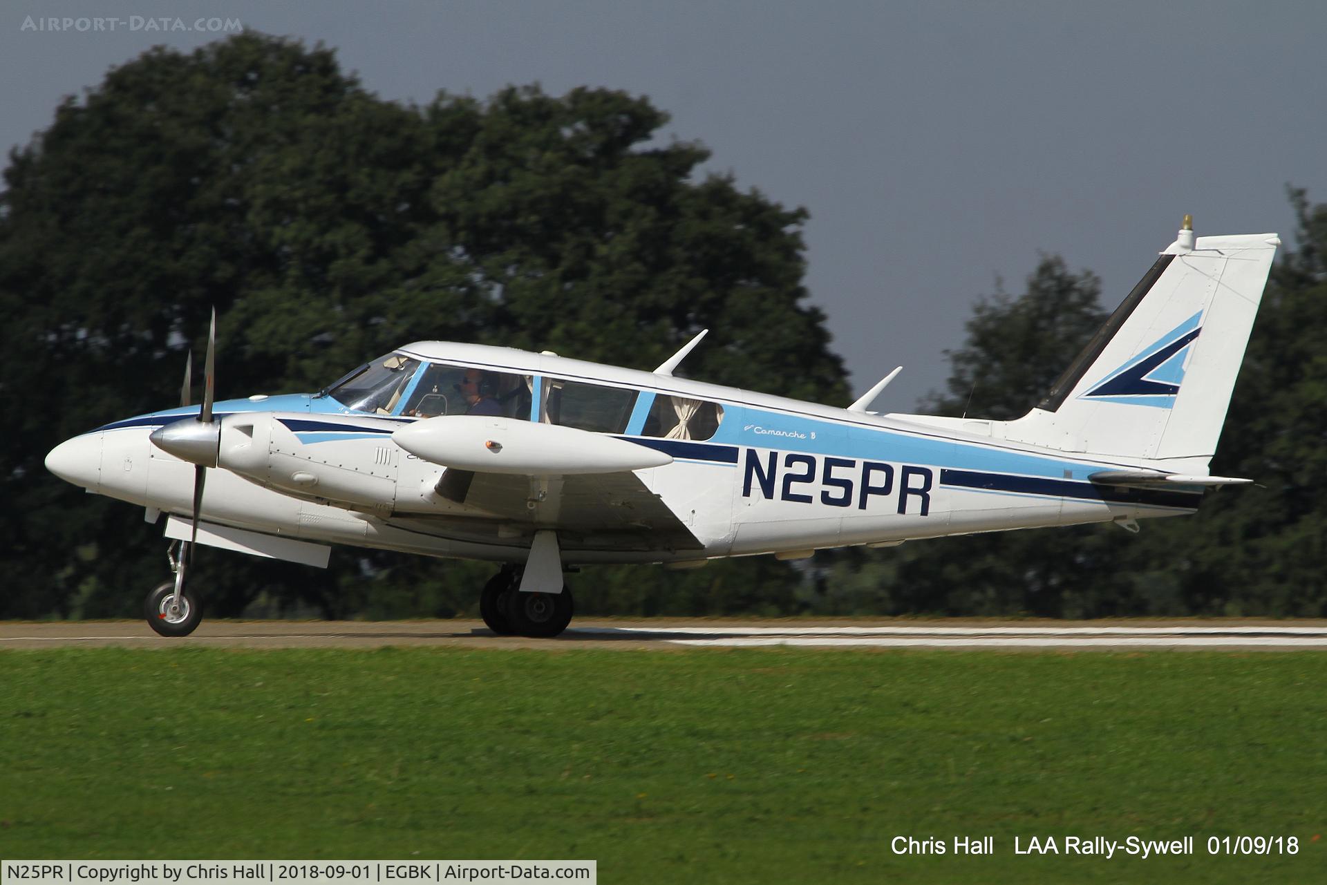 N25PR, 1967 Piper PA-30 Twin Comanche Twin Comanche C/N 30-1511, 2018 LAA Rally, Sywell