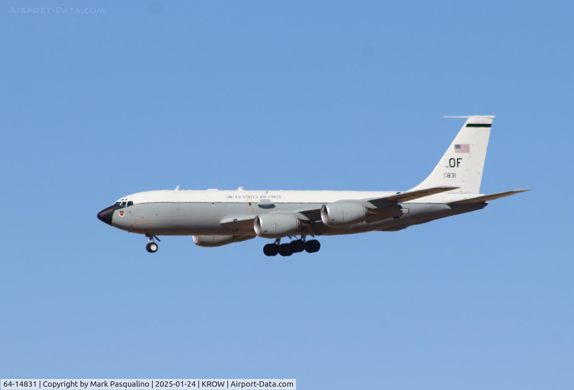 64-14831, 1964 Boeing KC-135R Stratotanker C/N 18771, Boeing WC-135R