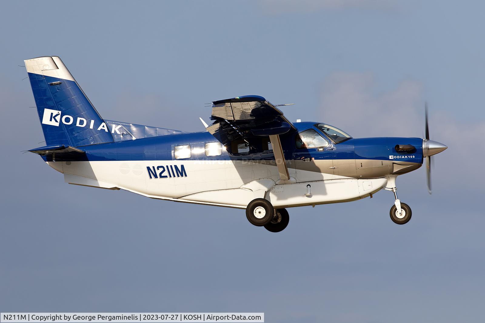 N211M, 2017 Quest Aircraft Kodiak 100 C/N 100-0211, Airventure 2023.