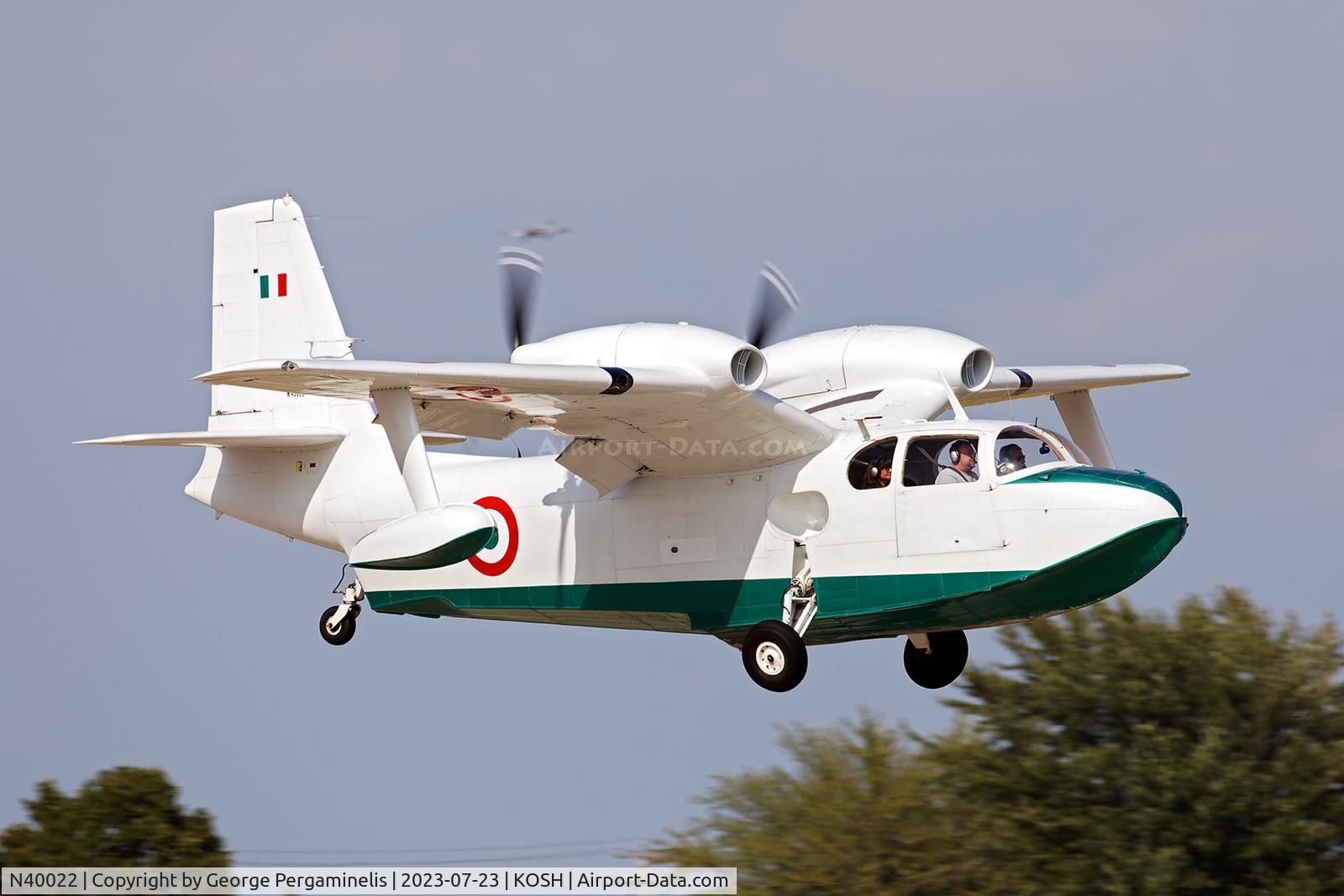 N40022, 1956 Piaggio P.136-L1 C/N 200, Airventure 2023.