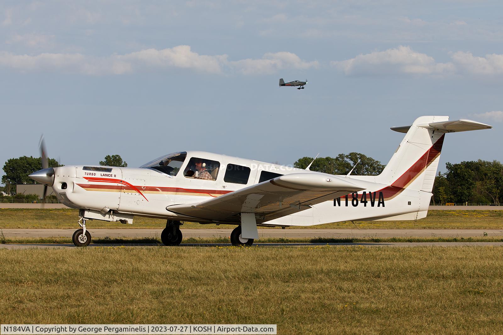 N184VA, 1978 Piper PA-32RT-300T Turbo Lance II C/N 32R-7887082, Airventure 2023.