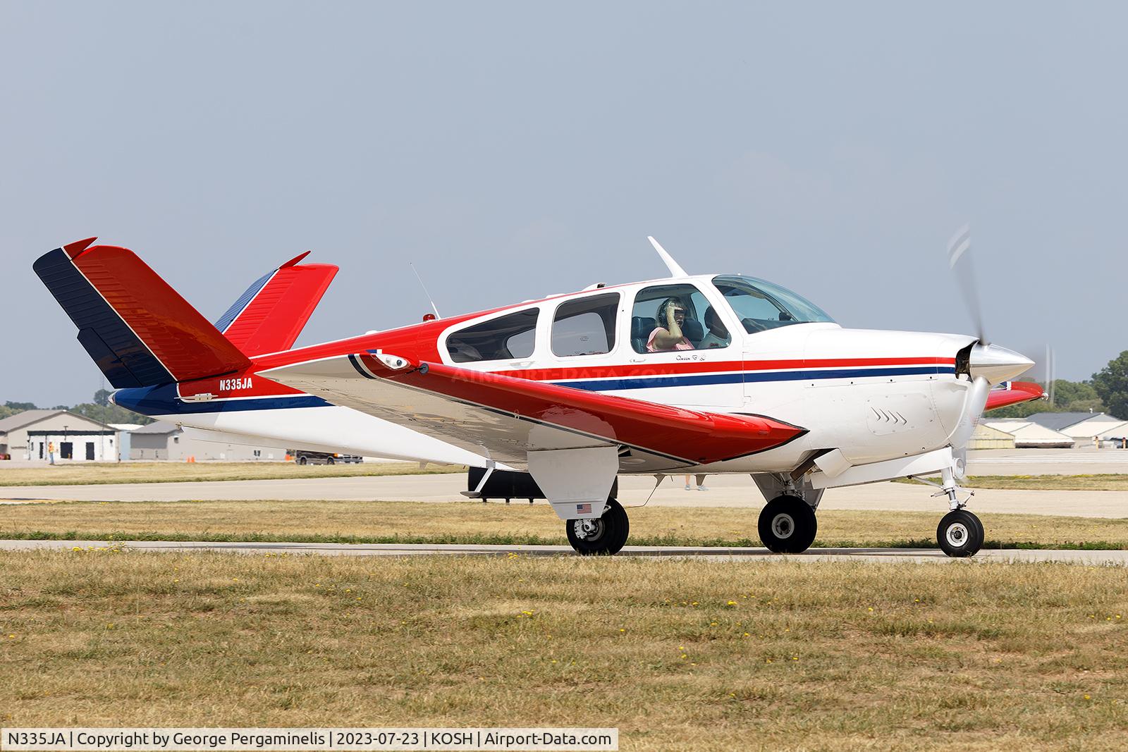 N335JA, 1964 Beech S35 Bonanza C/N D-7576, Airventure 2023.