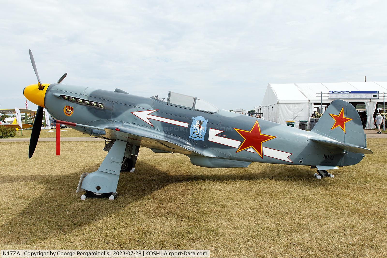 N17ZA, Yakovlev Yak-3M C/N 470102, Airventure 2023.