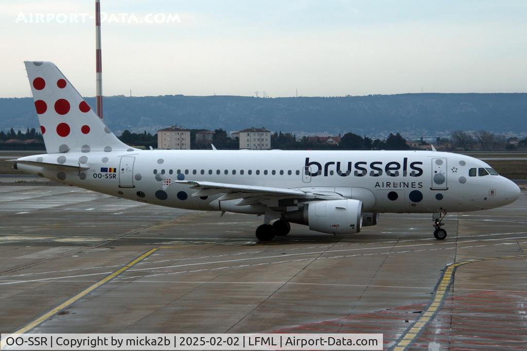 OO-SSR, 2010 Airbus A319-112 C/N 4275, Taxiing