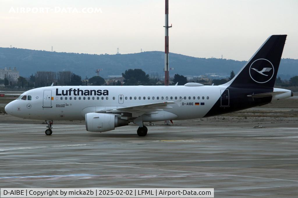 D-AIBE, 2010 Airbus A319-112 C/N 4511, Taxiing