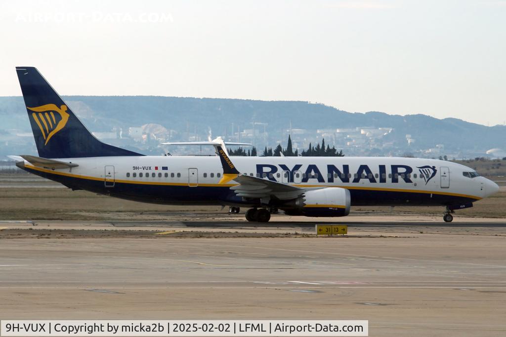 9H-VUX, 2022 Boeing 737-8-200 MAX C/N 62337, Taxiing