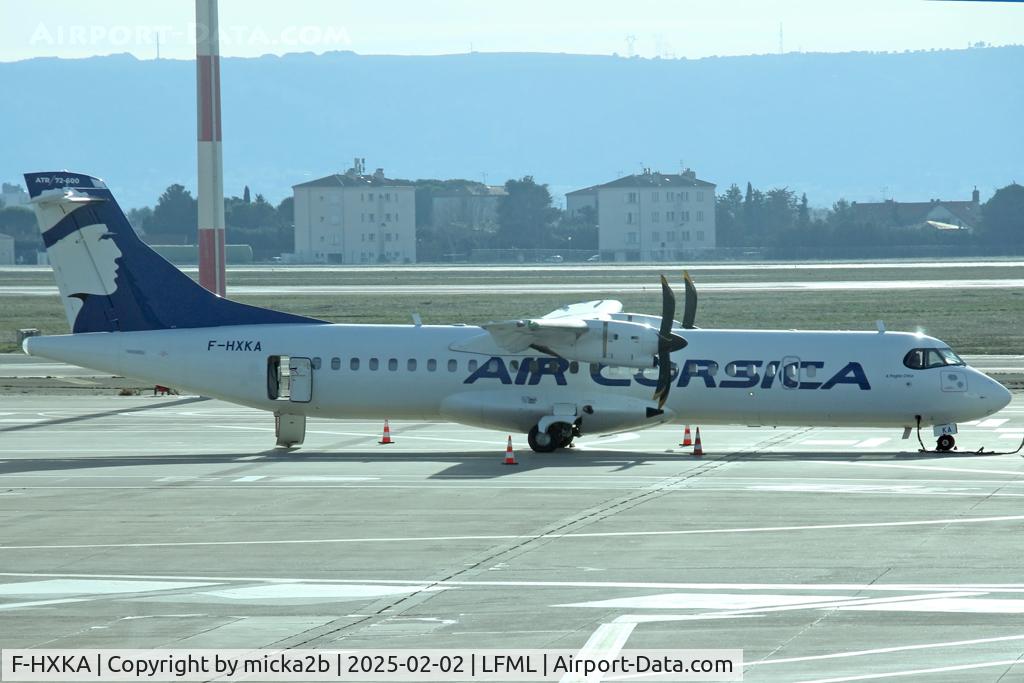 F-HXKA, 2022 ATR 72-600 C/N 1648, Parked
