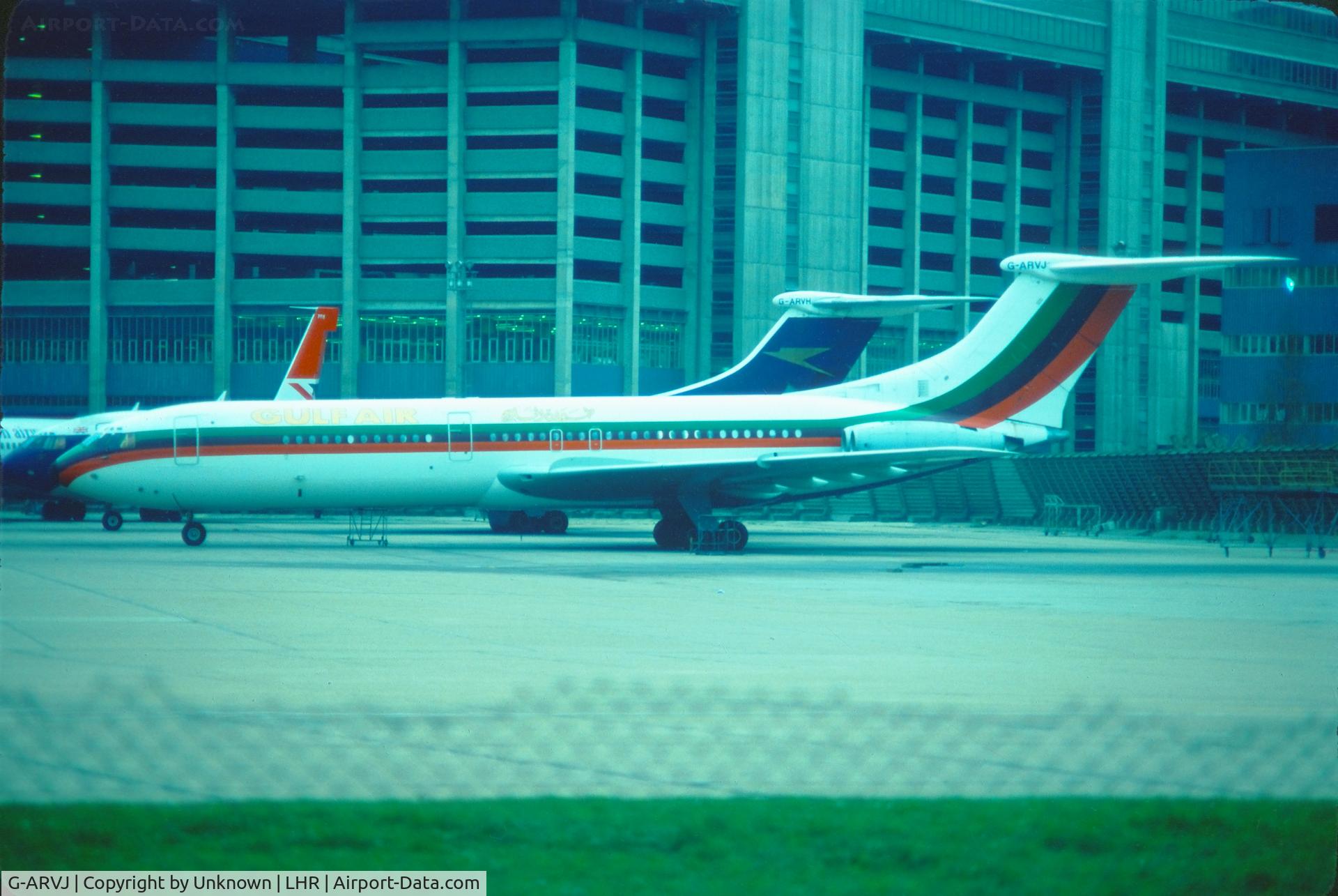 G-ARVJ, 1964 Vickers VC10 Srs 1101 C/N 812, London 1976