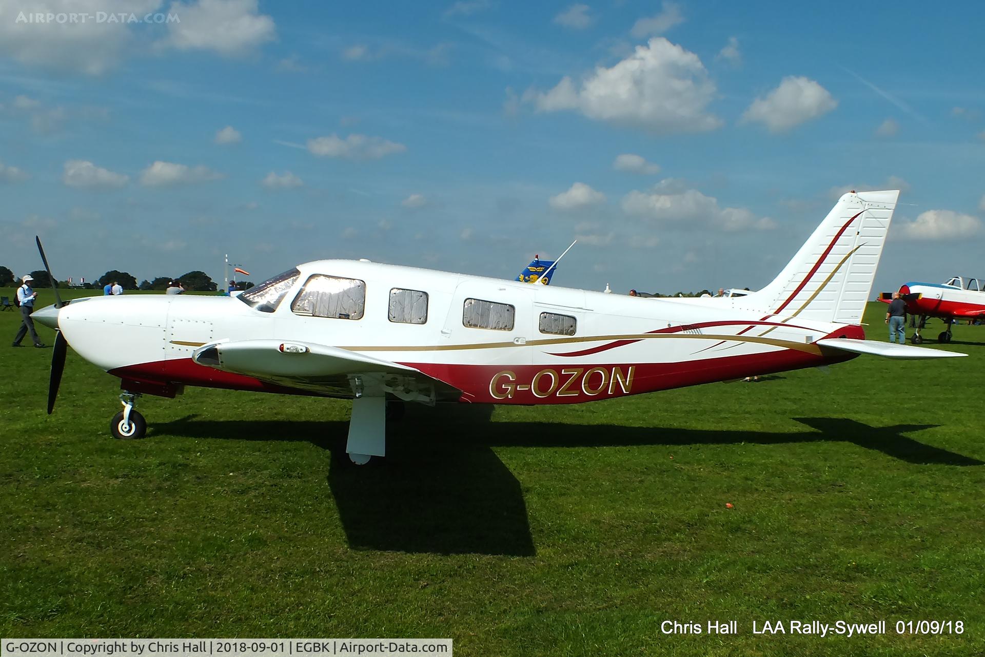 G-OZON, 2005 Piper PA-32R-301T II TC Turbo Saratoga C/N 3257393, 2018 LAA Rally, Sywell
