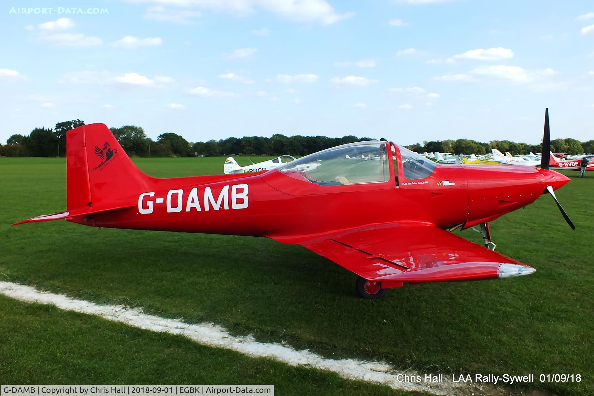 G-DAMB, 2007 Sequoia F-8L Falco C/N PFA 100-12153, 2018 LAA Rally, Sywell