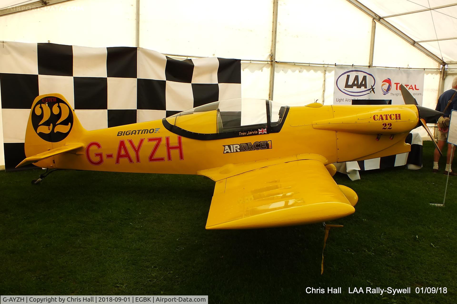 G-AYZH, 2007 Taylor JT-2 Titch C/N PFA 060-1316, 2018 LAA Rally, Sywell