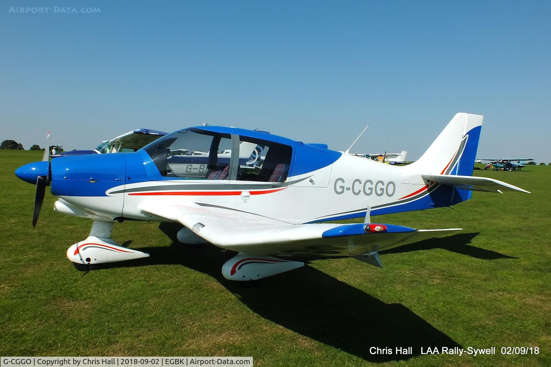 G-CGGO, 1987 Robin DR-400-180 Regent Regent C/N 1756, 2018 LAA Rally, Sywell