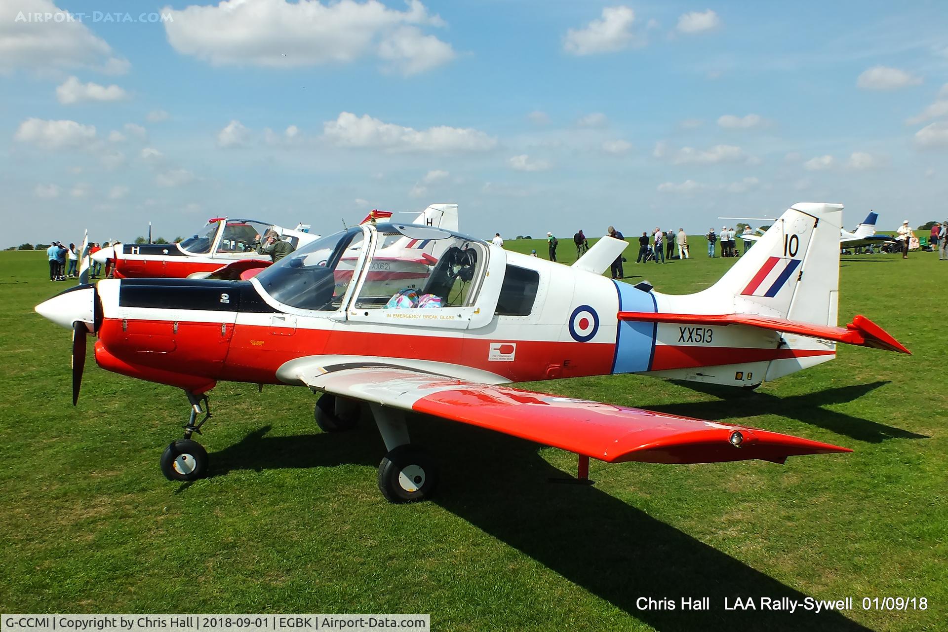 G-CCMI, 1973 Scottish Aviation Bulldog T.1 C/N BH120/199, 2018 LAA Rally, Sywell
