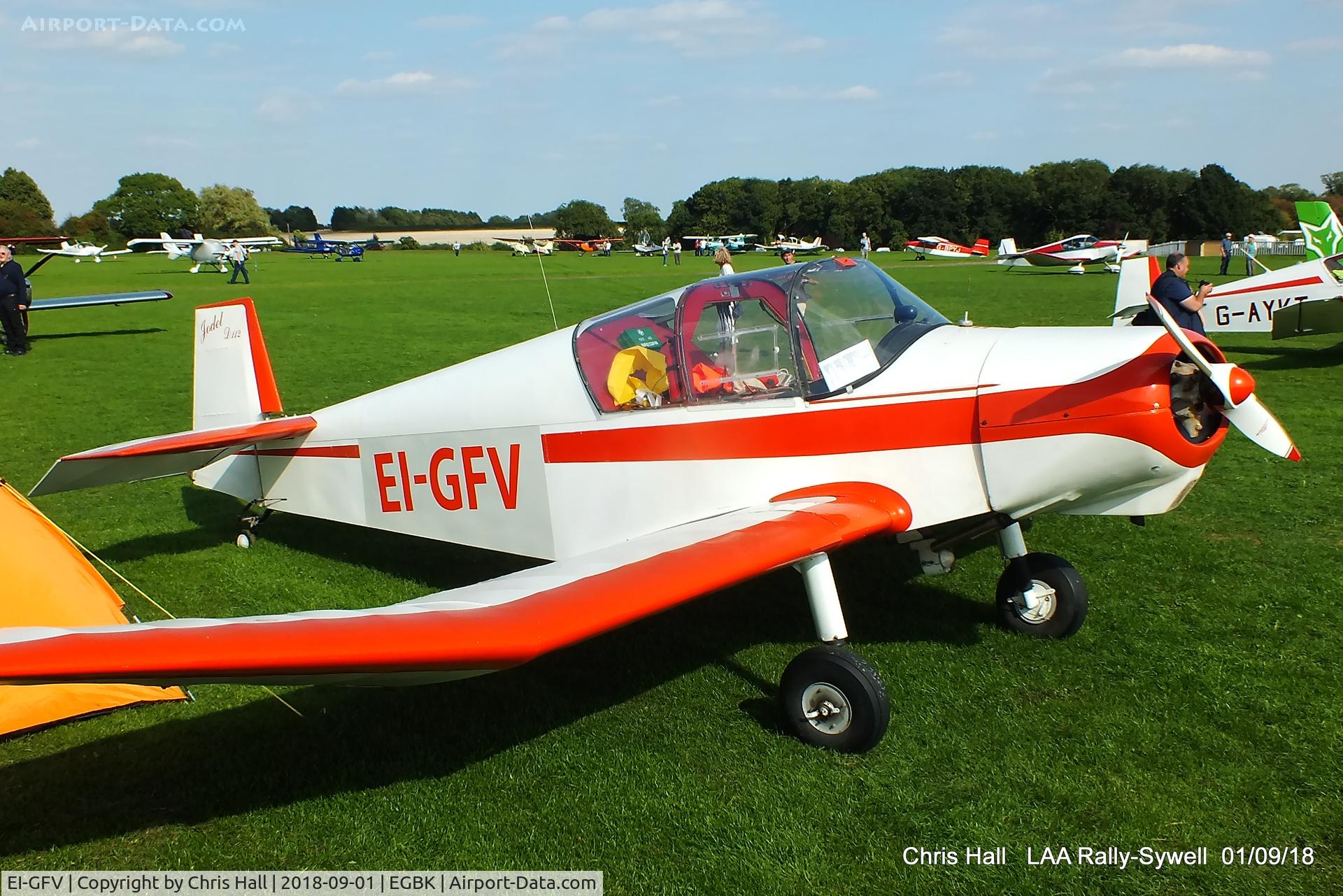 EI-GFV, Wassmer (Jodel) D-112 Club C/N 1175, 2018 LAA Rally, Sywell