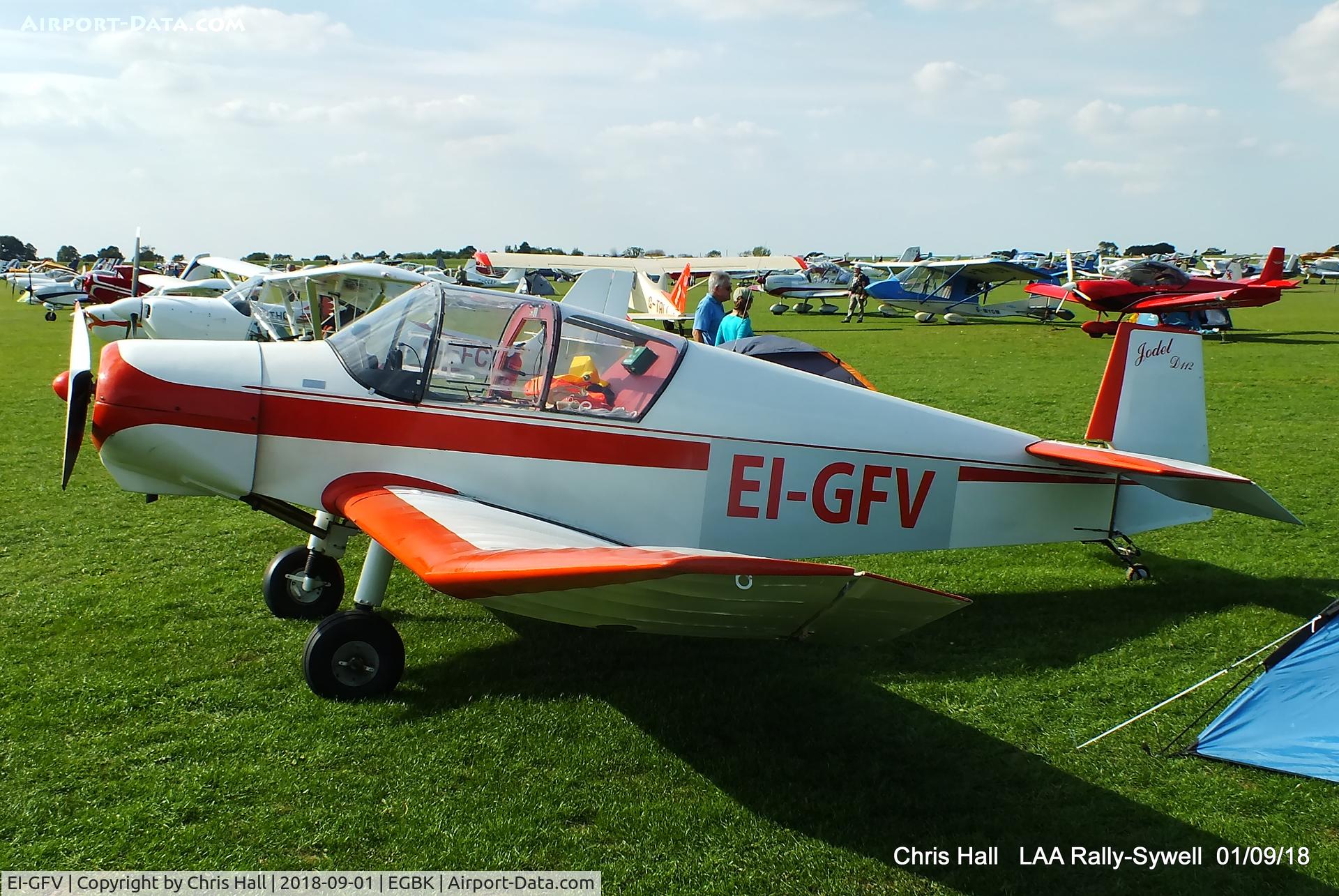 EI-GFV, Wassmer (Jodel) D-112 Club C/N 1175, 2018 LAA Rally, Sywell