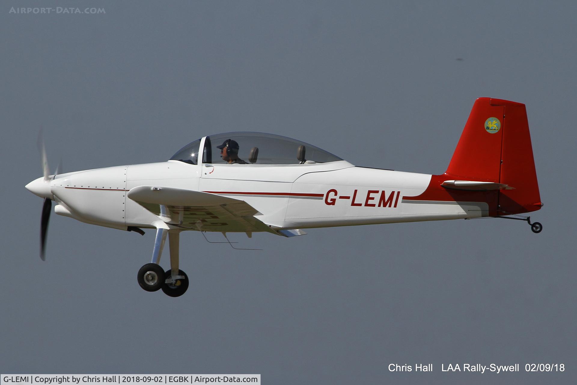 G-LEMI, 2015 Vans RV-8 C/N 303-15057, 2018 LAA Rally, Sywell