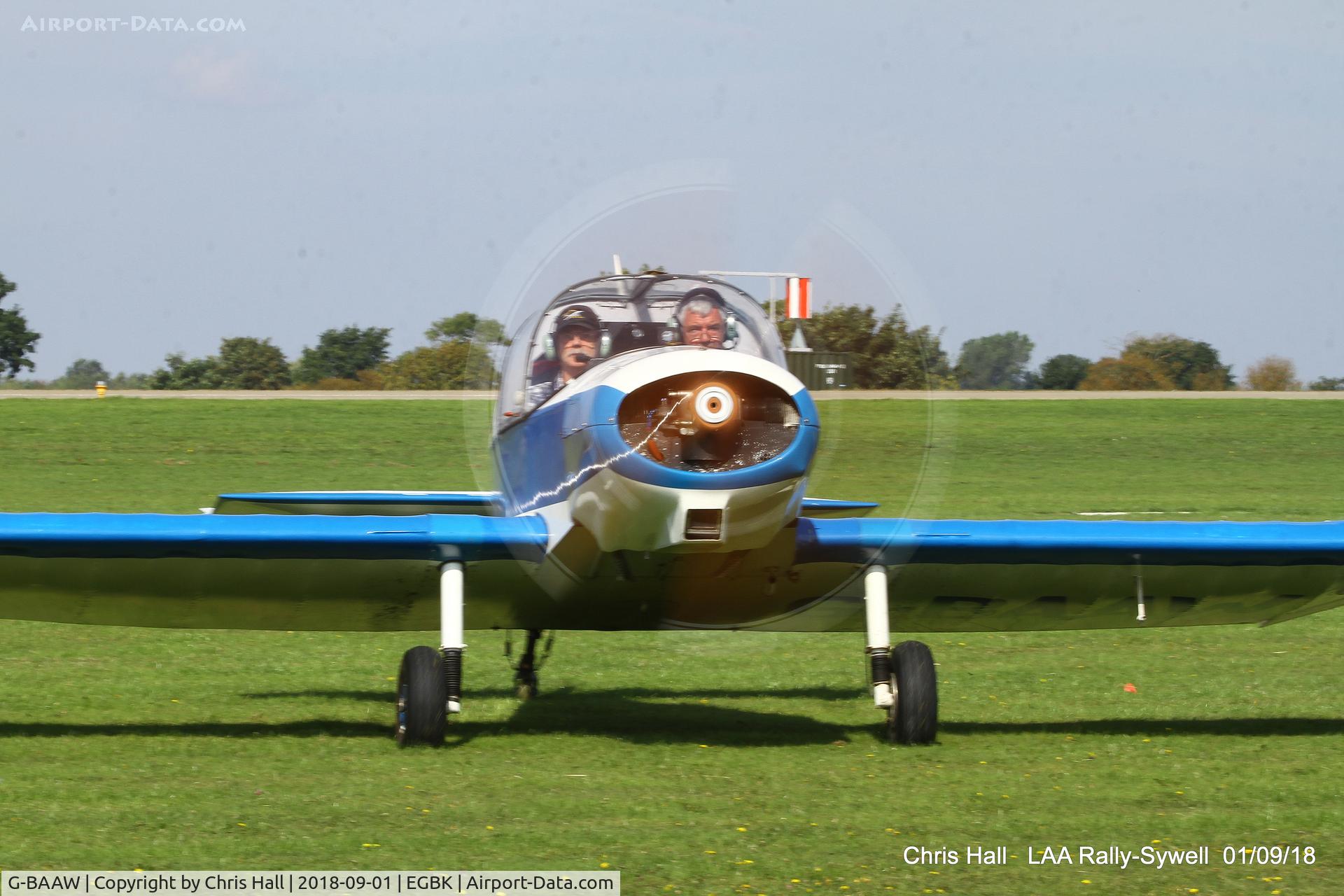 G-BAAW, 1956 Jodel D-119 C/N 366, 2018 LAA Rally, Sywell