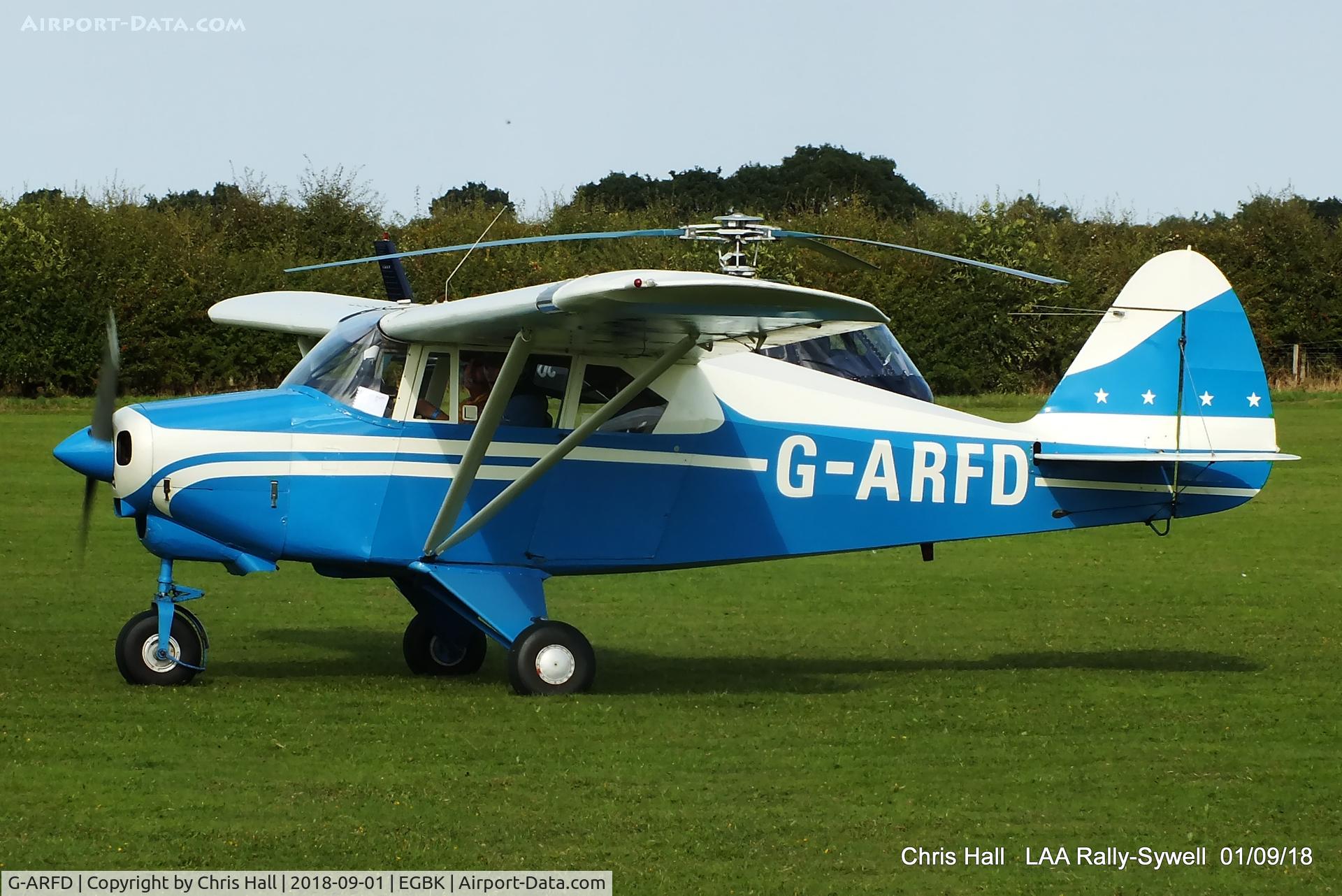G-ARFD, 1960 Piper PA-22-160 Tri Pacer C/N 22-7565, 2018 LAA Rally, Sywell