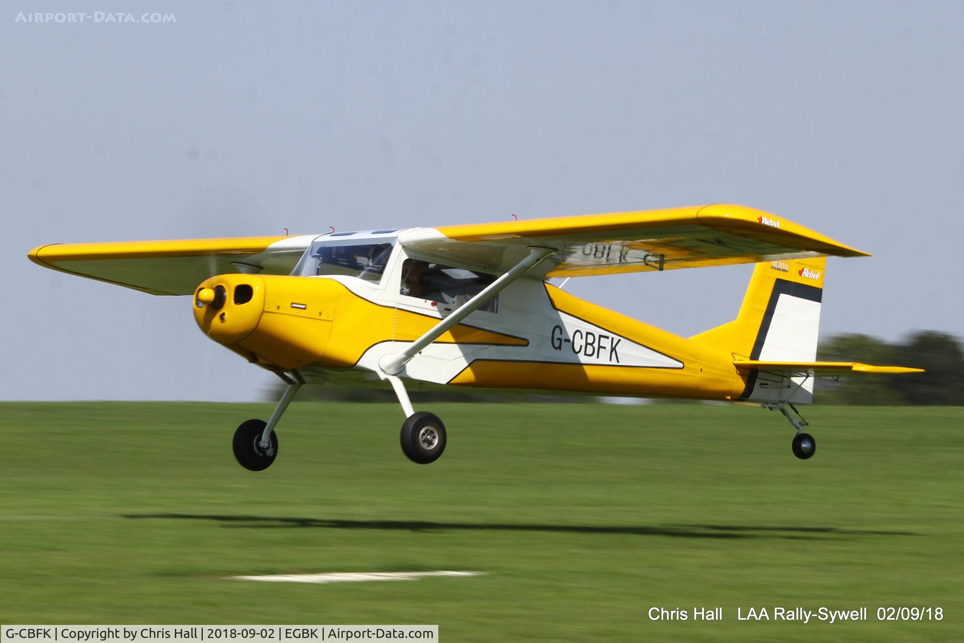 G-CBFK, 2002 Murphy Rebel C/N PFA 232-13340, 2018 LAA Rally, Sywell