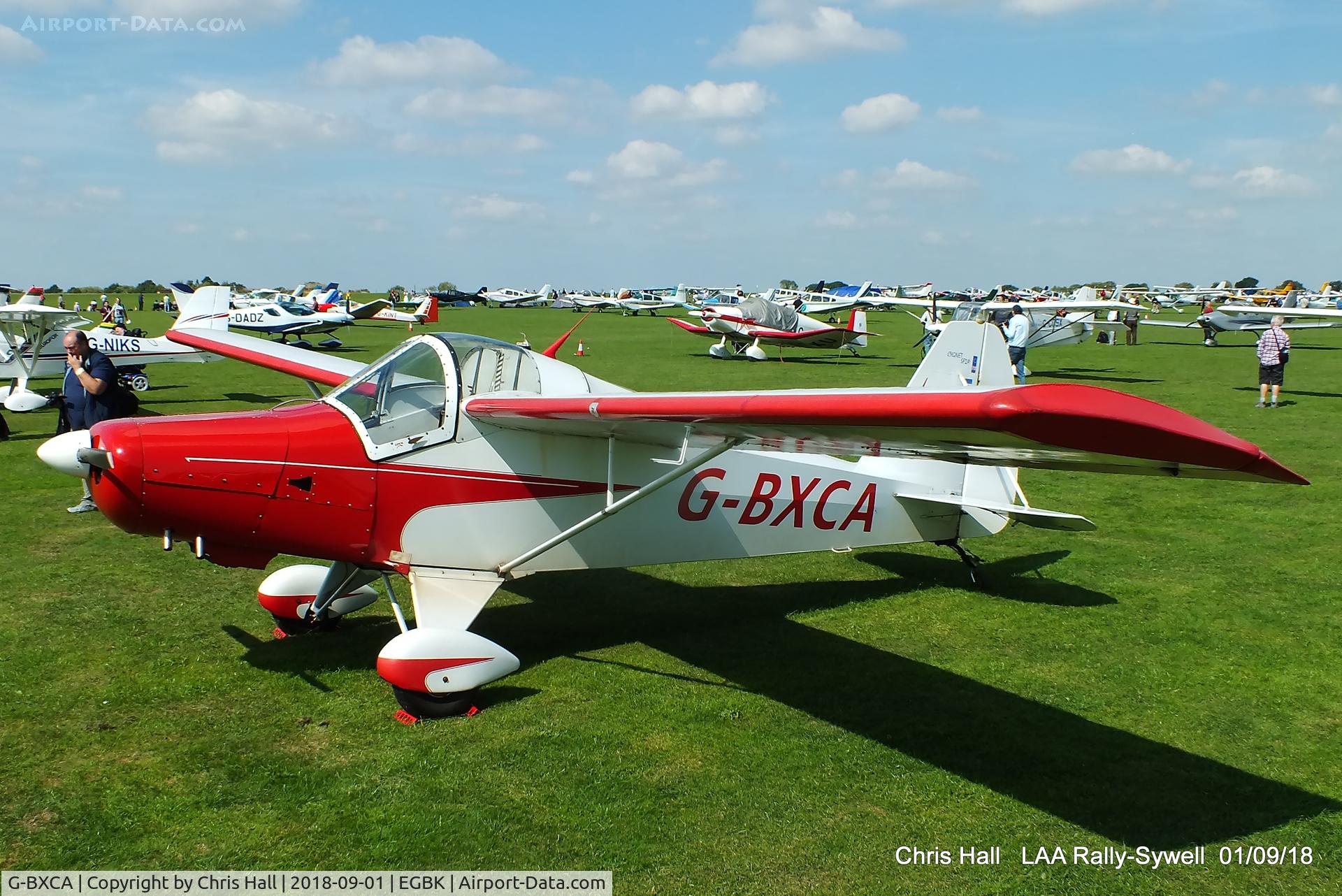 G-BXCA, 1997 Hapi Cygnet SF-2A C/N PFA 182-12921, 2018 LAA Rally, Sywell