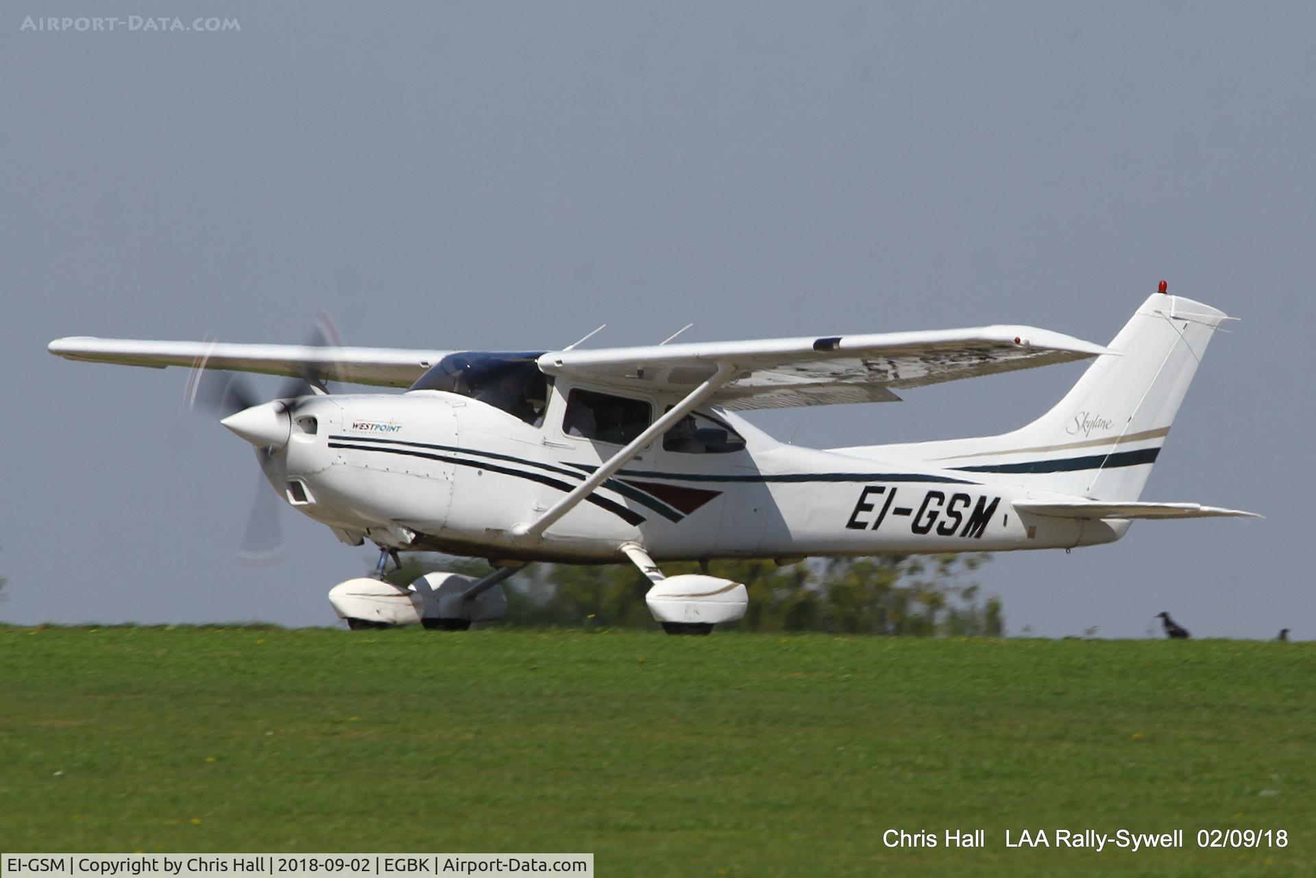 EI-GSM, 1998 Cessna 182S Skylane C/N 18280188, 2018 LAA Rally, Sywell
