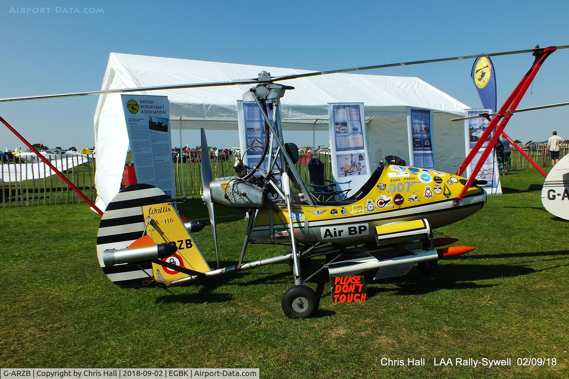 G-ARZB, 1962 Wallis WA116 Series 1 C/N B.203, 2018 LAA Rally, Sywell